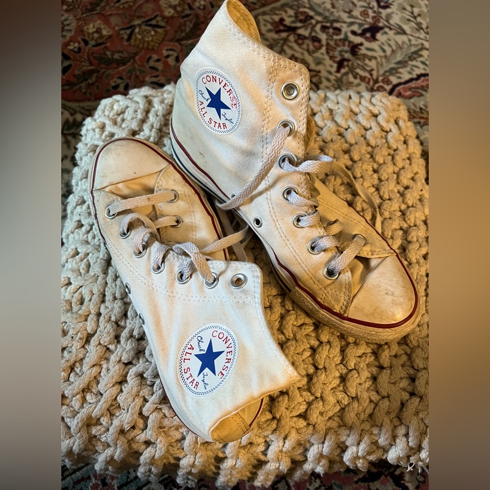 Converse high tops - run big